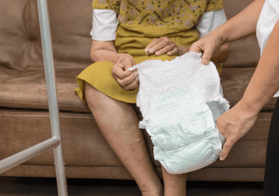 Should adults wear diapers to bed?